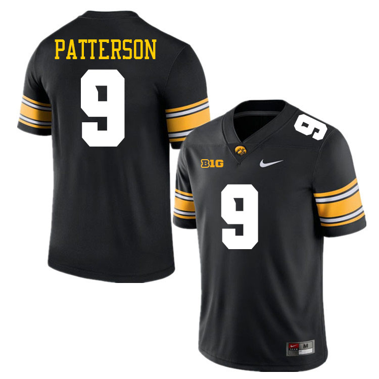 Jaziun Patterson Iowa Jersey,University Of Iowa Hawkeyes Fotoball Uniforms,Jersey,Gears-Black